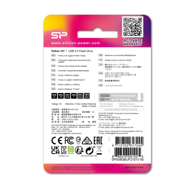 Logo trade reklaamkingid foto: Mälupulk silicon power helios 101 2.0